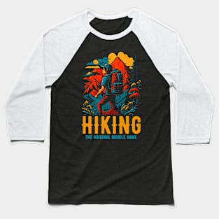 Hiking: The original mobile game Funny Baseball T-Shirt